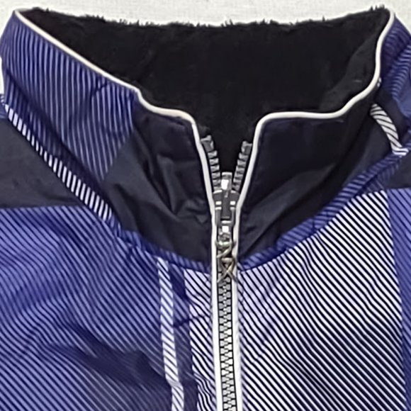 ZERO XPOSUR PLAID REVERSIBLE WINDBREAKER WINTER JACKET KIDS SIZE LG - Picture 3 of 11